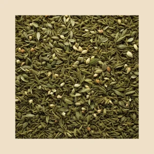 Arabic Relax Blend loose herbal tea blend texture with beige padding - B&T Naturals UAE