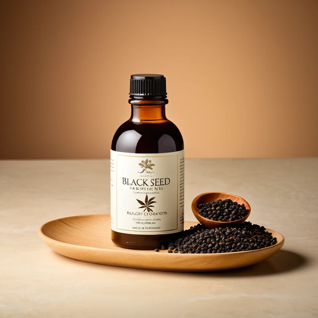 Black Seed & Castor Hair Oil premium natural product - B&T Naturals UAE
