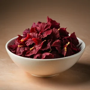 Dried Hibiscus Flowers premium natural product - B&T Naturals UAE