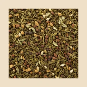Energy Herbal Blend loose herbal tea blend texture with beige padding - B&T Naturals UAE
