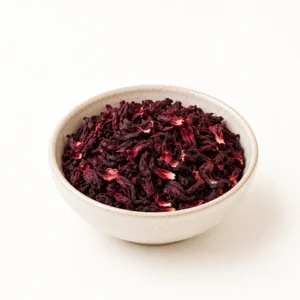 Hibiscus Glow Tea premium dried hibiscus flowers - B&T Naturals UAE