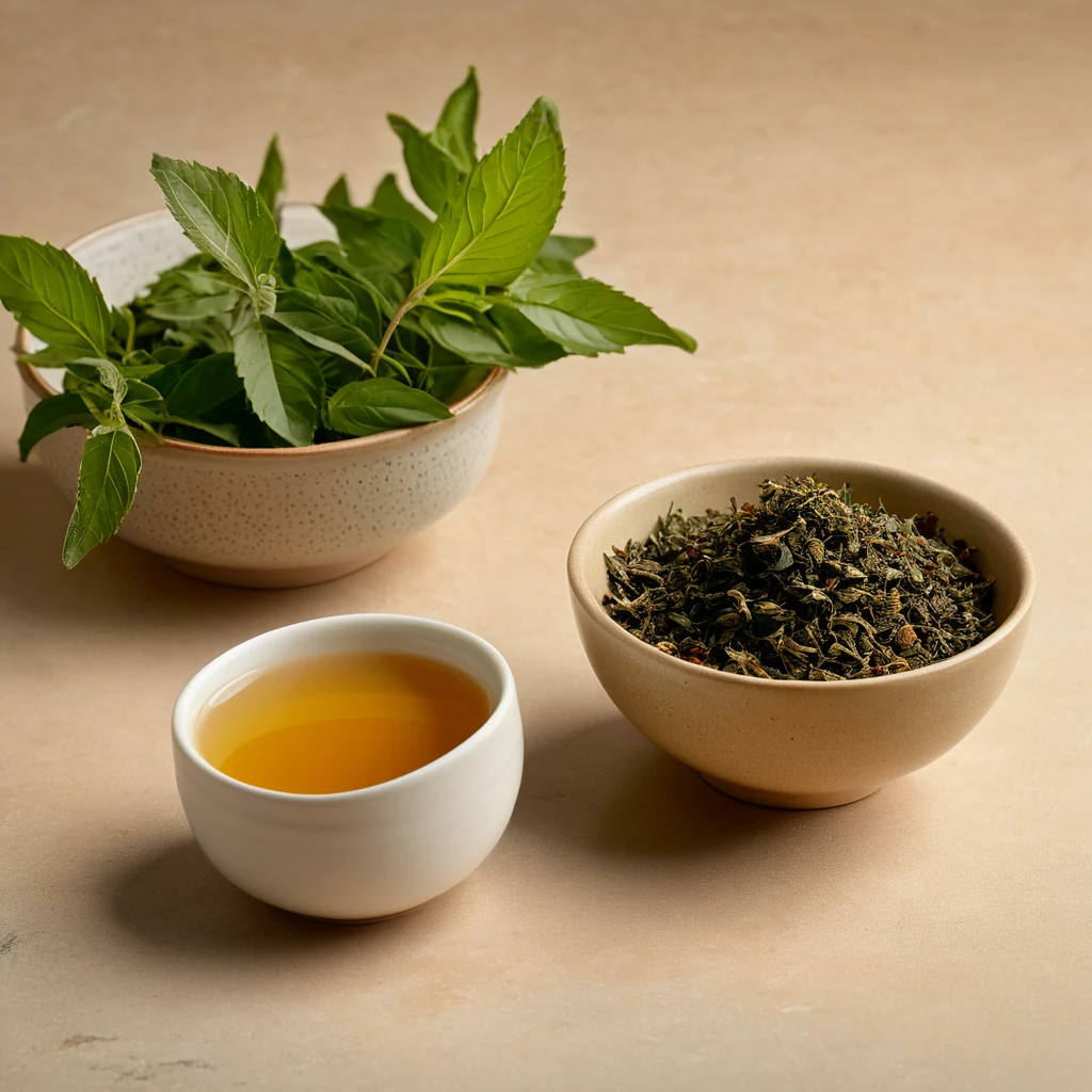 Holy Basil (Tulsi) Tea premium natural product - B&T Naturals UAE