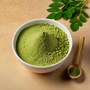 Moringa Powder premium green moringa powder with moringa leaves - B&T Naturals UAE