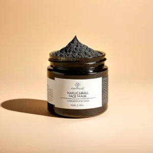 Natural Charcoal Face Mask premium natural product - B&T Naturals UAE