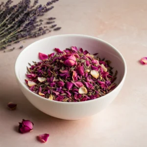 Rose & Lavender Calm Tea premium natural tea product - B&T Naturals UAE