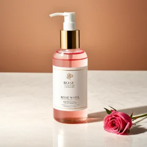 Rose Water Toner premium natural product - B&T Naturals UAE